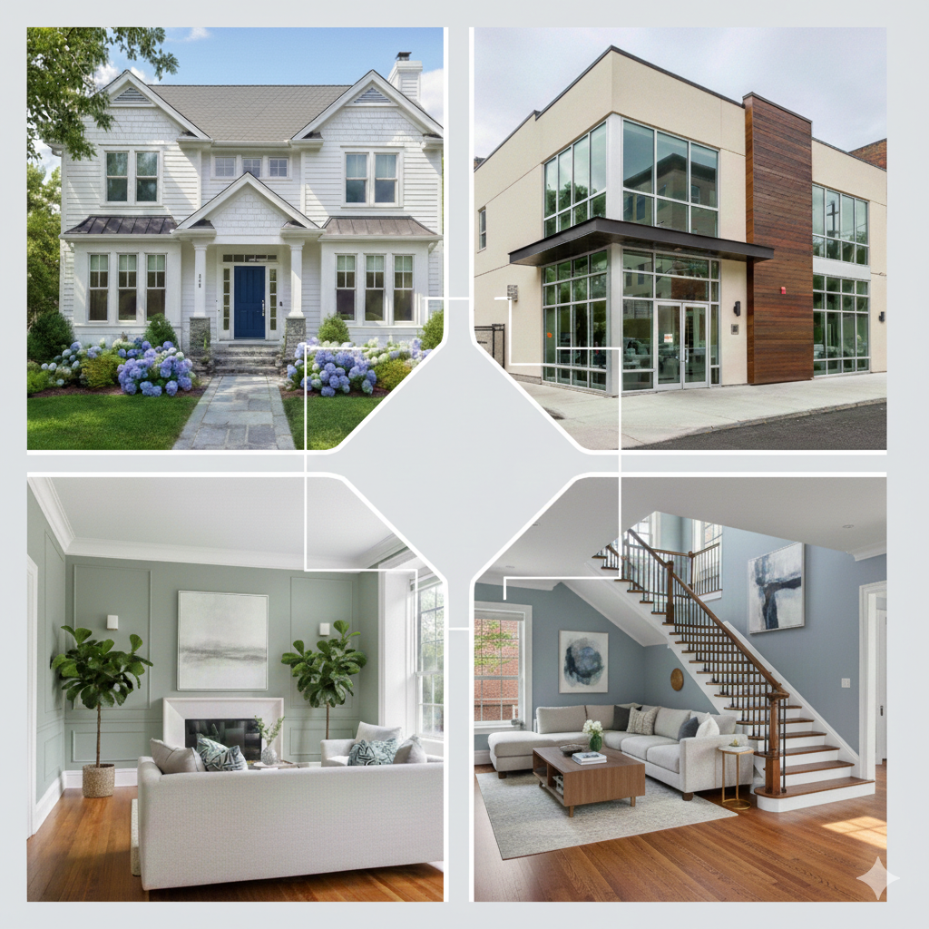 Residential and commercial painting projects